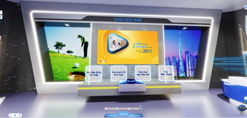 Dịch vụ của VR360 phù hợp với lĩnh vực tài chính - ngân hàng